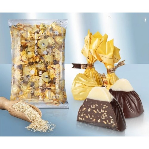 Конфеты шоколадные с кунжутом, 300гр